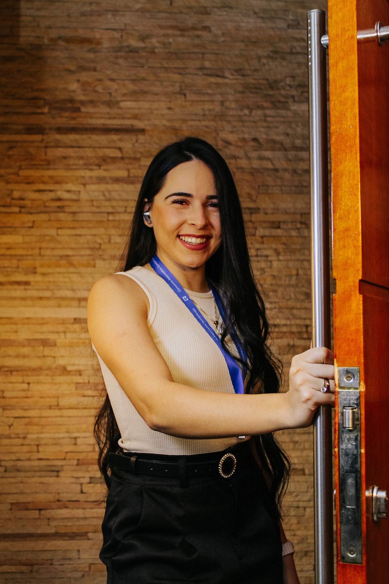 Luana Pereira abrindo portas